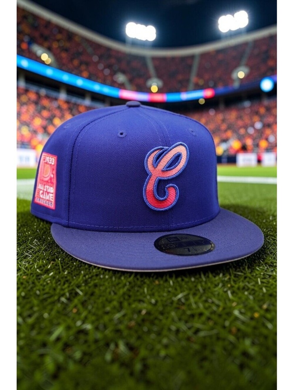 CHICAGO WHITE SOX New Era 59FIFTY Fitted Hat 7 1/2 Prociety Exclusive Blue NWT
